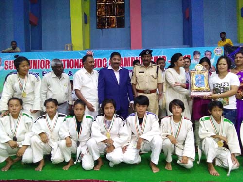 Winner of Girls section of Sub Junior National 2017-18